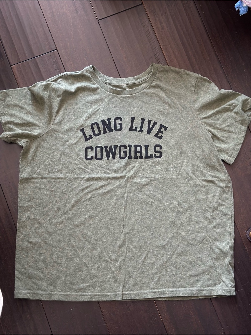 Long Live Cowgirls Olive Graphic Tee